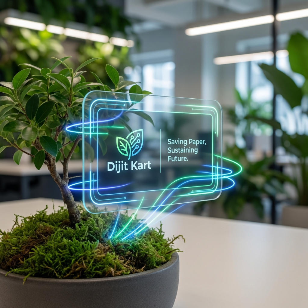 Çevre Dostu Dijital Kartvizit